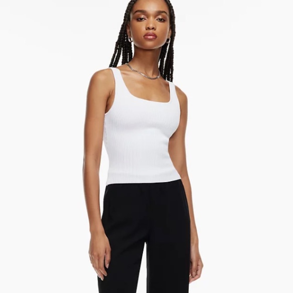 Aritzia Sculpt Knit Top (XXS)